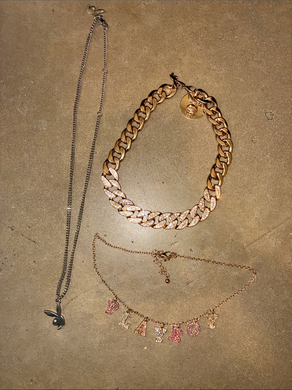Playboy necklace set